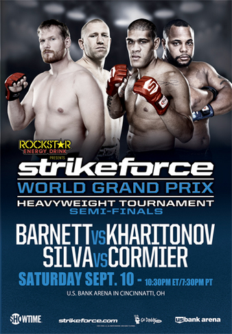 ジョシュ、ハリトーノフを下す 剛腕コーミア、アントニオ・シウバをKO『Strikeforce World Heavyweight Grand Prix: Barnett vs. Kharitonov』