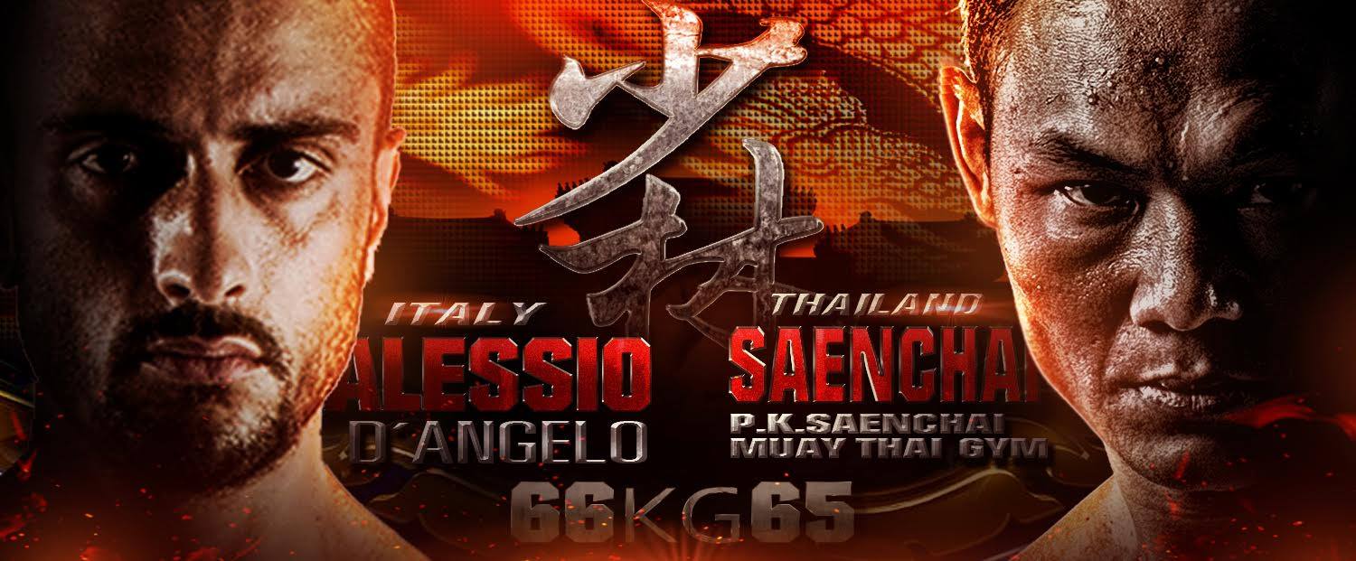 Saenchai P.K.Saenchai Muay Thai Gym (65 kg.) – Thailand VS Alessio D’Angelo – Italy (66 kg.)